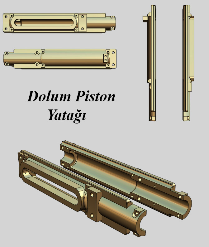 Dolum Makinası Piston Yatağı, Dolum Makinası Piston yatakları, Şişe Dolum Piston Yatağı